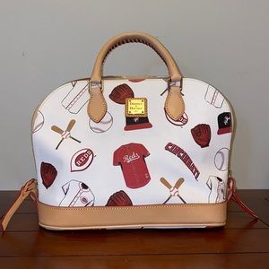 Dooney & Burke Cincinnati Reds satchel